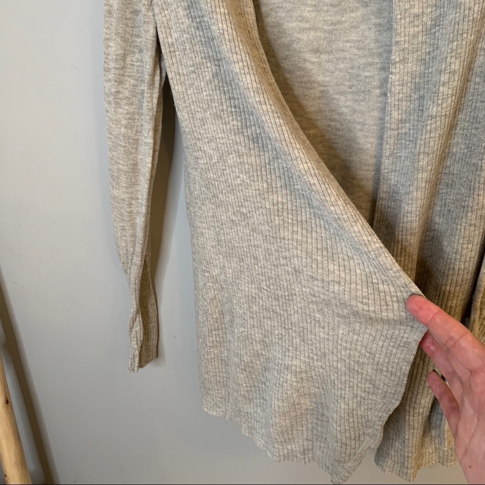 Banana Republic tan wool blend soft open cardigan - Picture 4 of 11